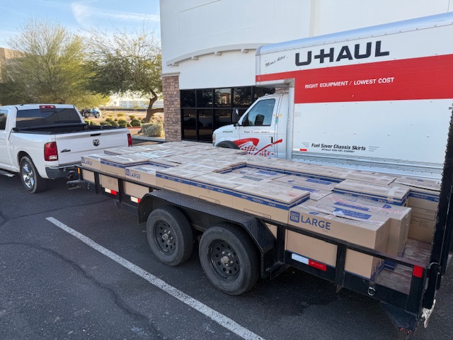 Large item delivery service by Call N Haul Arizona